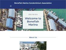 Tablet Screenshot of bonefishmarina.com